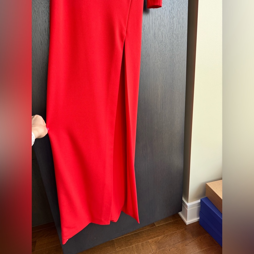 Solace London Nadia Red One-Shoulder Maxi Dress. Made in UK, size 2. Worn once - Picture 14 of 16
